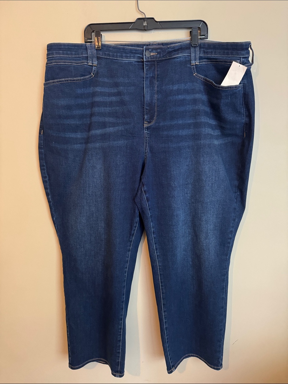NWOT- NYDJ Bailey Relaxed Ankle Straight Leg Jeans, size 24W